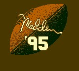 Madden 95 screenshot 5 for GameBoy